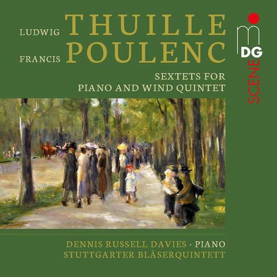 Thuille/ Poulenc: Sextets For Piano And Wind Quintet - Dennis Russell Davies / Stuttgart Wind Quintet - Musik - MDG - 0760623028729 - 8. Juni 2018