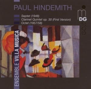 Clarinet Quintet - Hindemith / Ensemble Villa Musica - Musik - MDG - 0760623044729 - 6. november 2007