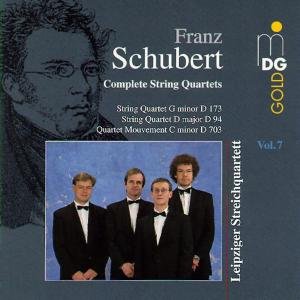 String Quartets 7 - Schubert / Leipzig Quartet - Music - MDG - 0760623060729 - August 19, 1997
