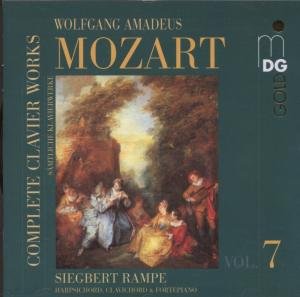 Cover for Mozart / Rampe · Complete Clavier Works 7 (CD) (2008)