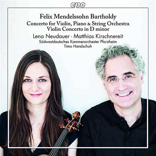 Cover for Bartholdy / Neudauer · Mendelssohn Bartholdy (CD) (2018)