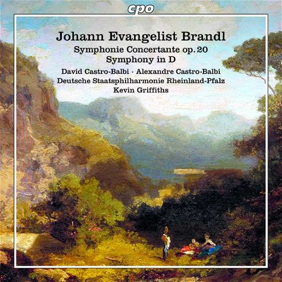 Cover for Brandl / Griffiths · Johann Evangelist Brandl: Symphony Concertante / Symphony in D major (CD) (2020)