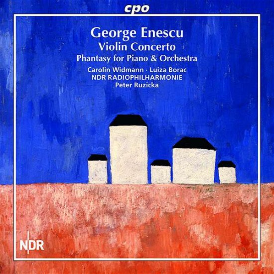 Cover for Widmann / Ndr Phil · George Enescu: Violin Concerto / Phantasy For Piano &amp; Orchestra (CD) (2022)