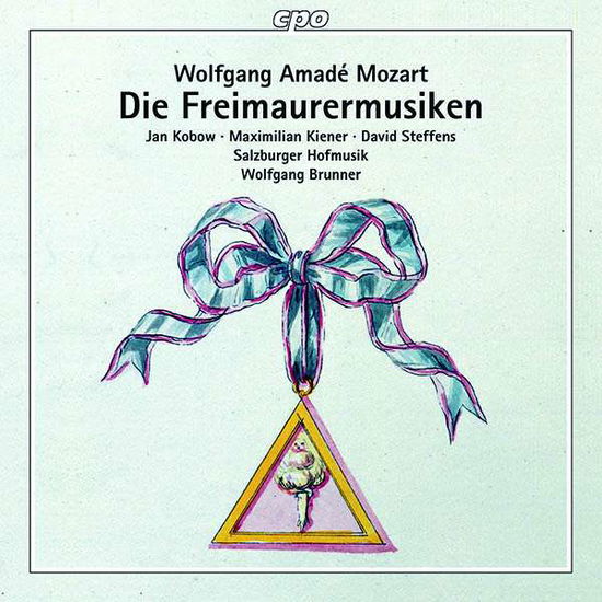 Cover for Mozart / Kobow / Kiener / Hofmusik / Brunner · Mozart / Freimaurermusiken (CD) (2017)