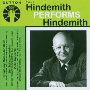 Cover for Paul Hindemith · Hindemith Performs Dutton Klassisk (CD) (2006)