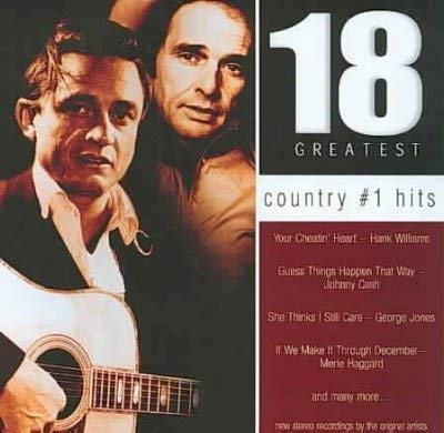 Various Artists · COUNTRY #1 HITS-Hank Williams,Johnny Cash,George Jones,Ray Price... (CD)
