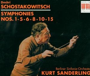 Cover for D. Shostakovich · Grosse Sinfonien 1,5,6,8,10,15 (CD) (2005)