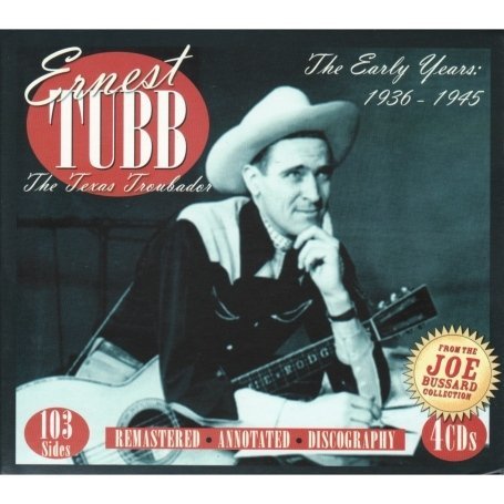 Cover for Ernest Tubb · Ernest Tubb - The Texas Troubador - The Early Years 1936-45 JSP Records Pop / Rock (CD) [Remastered edition] (2016)