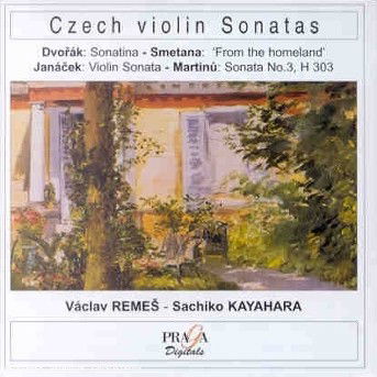 Cover for Remes / Kayahara · Czech Violin Sonatas (CD) (2001)