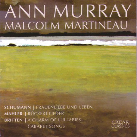 Cover for Murray, Ann / Malcolm Marti · Ruckert Lieder / Frauenlieb (CD) (2019)