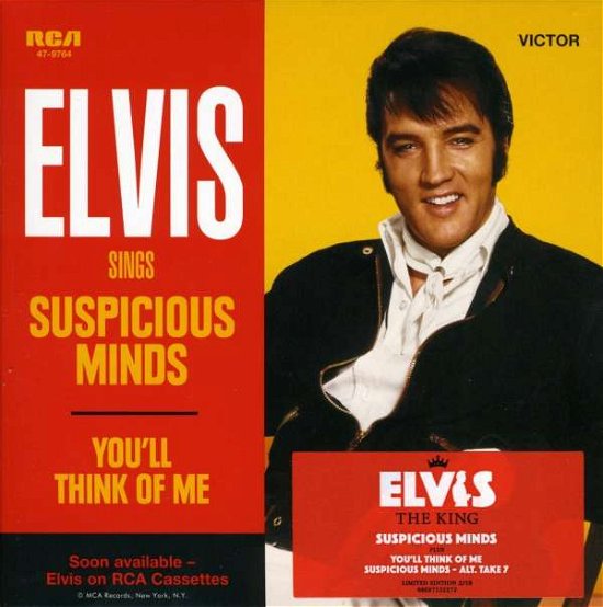 Cover for Elvis Presley · Suspicious Minds Pt. 1 (SCD) [Limited edition] (2007)