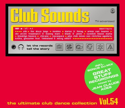 Cover for Club Sounds · The Ultimate Club Dance Collection Vol. 54 (CD) (2020)