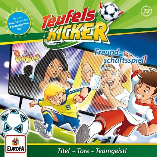 Cover for Teufelskicker · 072 / Freundschaftsspiel (CD) (2018)
