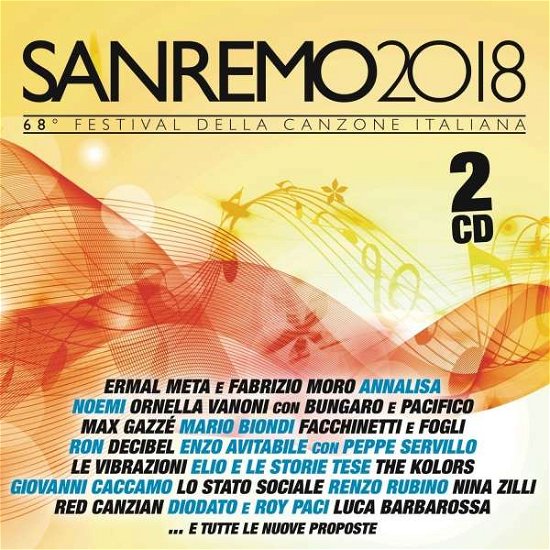 Cover for Aa.vv. · Sanremo 2018 (CD) (2022)