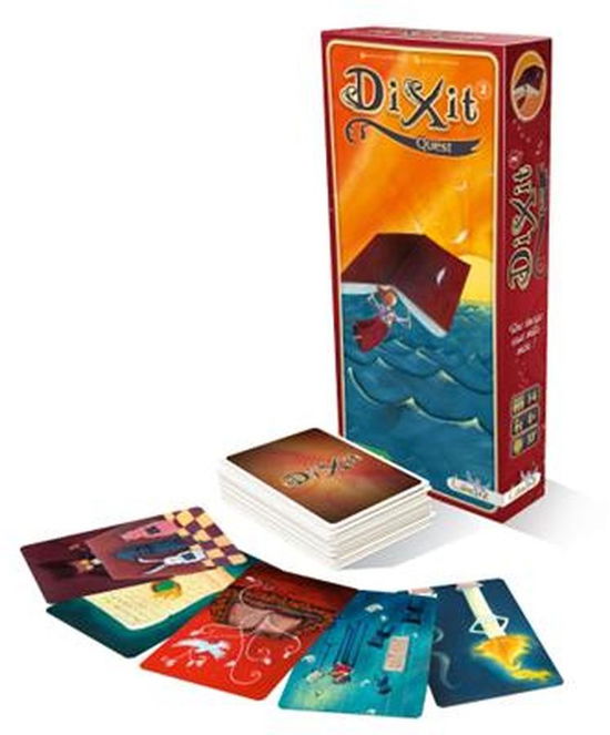 Dixit 2 Quest - Dixit 2 Quest - Produtos - Asmodee - 3558380024729 -