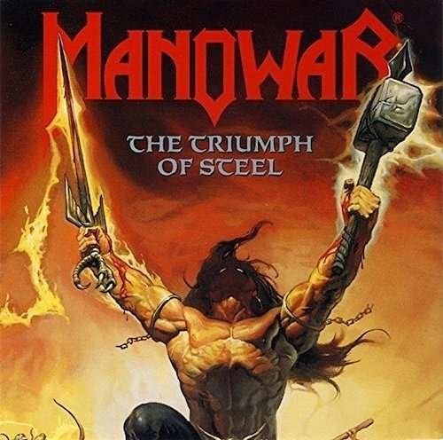 Cover for Manowar · The Triumph Of Steel (LP) [Coloured edition] (2019)