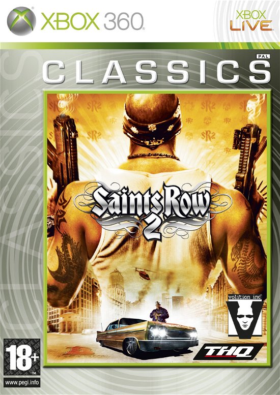 Cover for Thq · Saints Row 2 (X360) (2009)