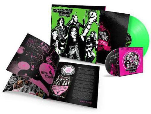 Cover for Alice Cooper · Live from the Astroturf (Limited &amp; Numbered Glow in the Dark Lp+dvd) (LP) [Limited Numbered edition] (2022)