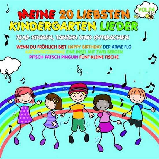 Meine 20 Liebsten Kindergarten Lieder Vol.4 - V/A - Musiikki - ZEPPELIN - 4032989973729 - perjantai 26. toukokuuta 2017