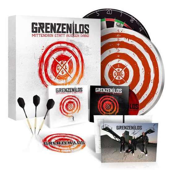 Cover for Grenzenlos · Mittendrin statt auĂźen dabei (Ltd. Boxset) (CD) (2022)