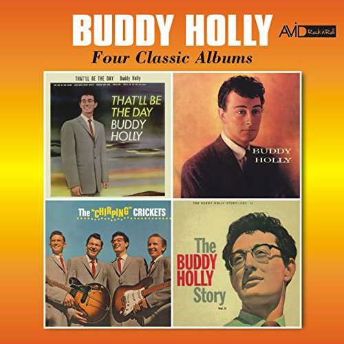 Four Classic Albums - Buddy Holly - Musiikki - AVID - 5022810321729 - perjantai 7. lokakuuta 2016