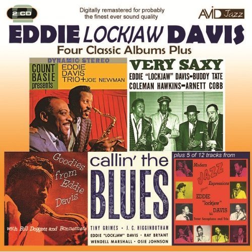 Four Classic Albums Plus (Very Saxy / Callin The Blues / Count Basie Presents / Goodies From Eddie Davis) - Eddie Lockjaw Davis - Musik - AVID - 5022810701729 - 4. marts 2013