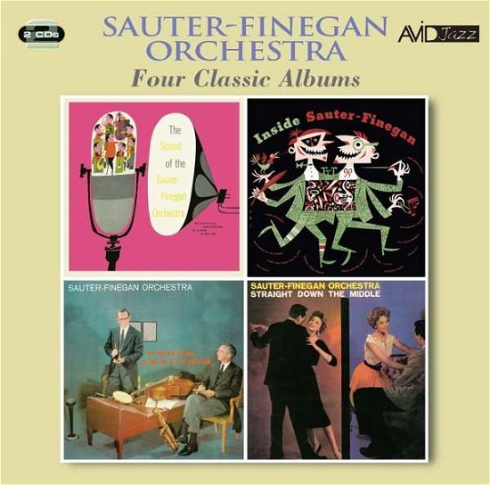 Four Classic Albums (The Sound Of The Sauter-Finegan Orcestra / Inside Sauter-Finegan / Under Analysis / Straight Down The Middle) - Sauter-finegan Orchestra - Musik - AVID - 5022810714729 - 2 september 2016