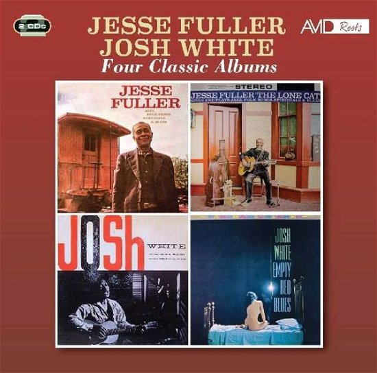 Cover for Jesse Fuller &amp; Josh White · Four Classic Albums (CD) (2019)