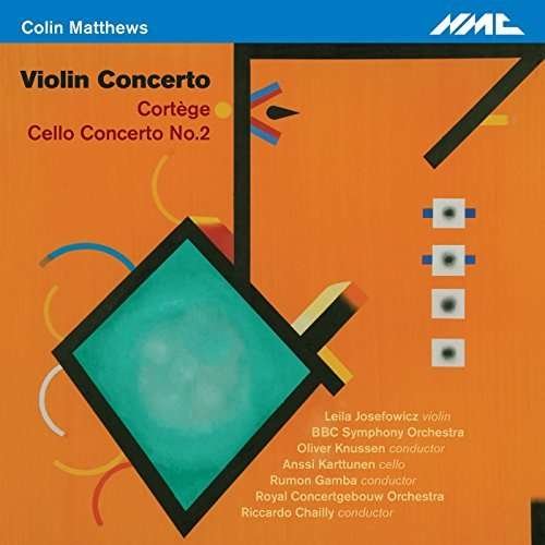 Cover for D. Matthews · Violin Concerto / Cello Concerto (CD) (2016)