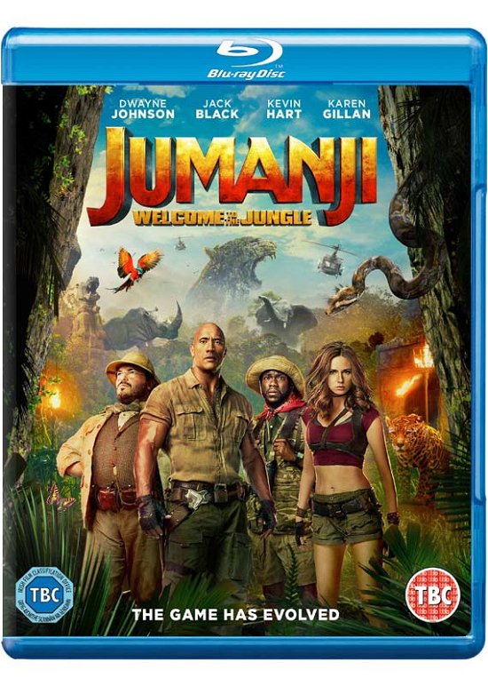 Cover for Jumanji - Welcome to the Jungl · Jumanji Welcome To The Jungle (Blu-ray) (2018)