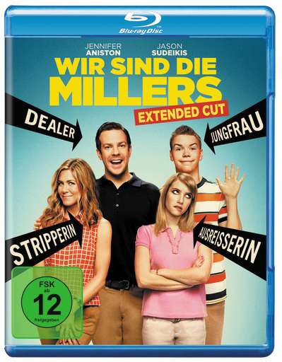 Cover for Jennifer Aniston,jason Sudeikis,emma Roberts · Wir Sind Die Millers (Blu-ray) (2013)