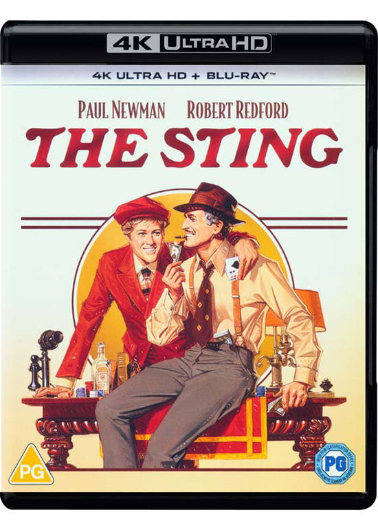 Cover for Sting the Uhd · The Sting (4K UHD Blu-ray) (2021)