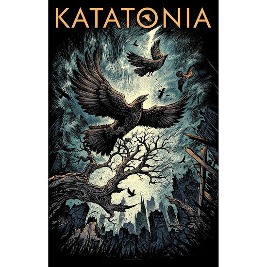 Katatonia Textile Poster: Uncover The Skies - Katatonia - Merchandise -  - 5056365730729 - September 11, 2024