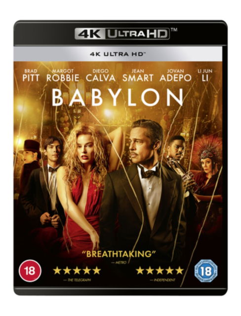 Babylon - Babylon Uhd BD - Elokuva - Paramount Pictures - 5056453204729 - maanantai 3. huhtikuuta 2023