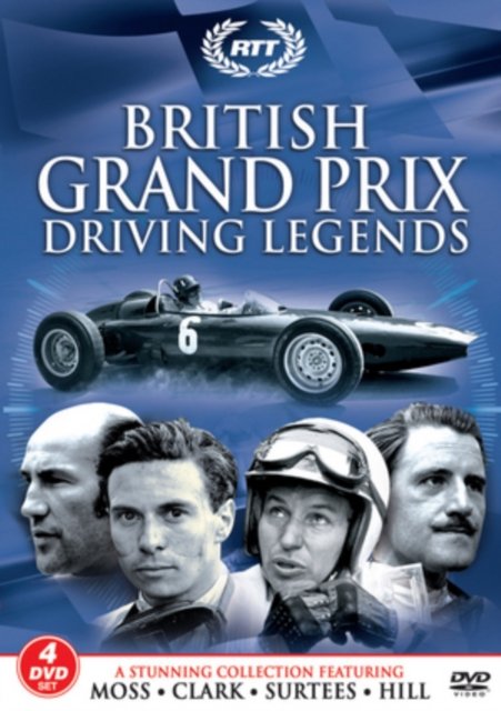Cover for British Grand Prix Legends · British Grand Prix Driving Legends (DVD) (2017)