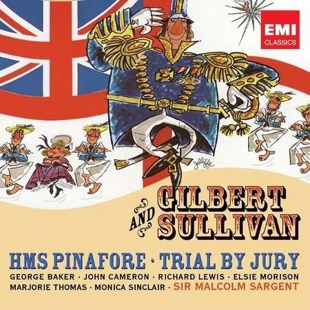 Cover for Gilbert &amp; Sullivan · Gilbert &amp; Sullivan Hms Pinafo (CD) (2011)