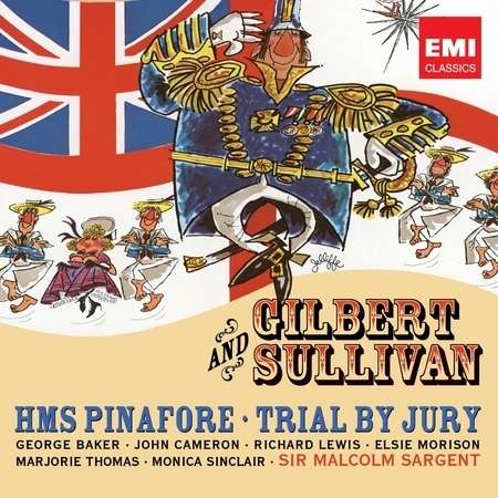 Cover for Gilbert &amp; Sullivan · Hms Pinafore Trial by Jury (CD) (2011)