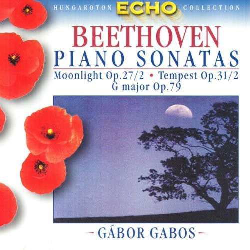 Piano Sonatas: Moonlight Op 27/2 / Tempest Op 31 - Beethoven / Gabos,gabor - Musikk - HGT - 5991810100729 - 16. desember 1999