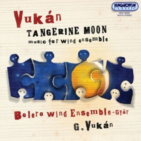 Cover for Vukan / Bolero Wind Ensemble · Tangerine Moon - Music for Wind Ensemble (CD) (2022)