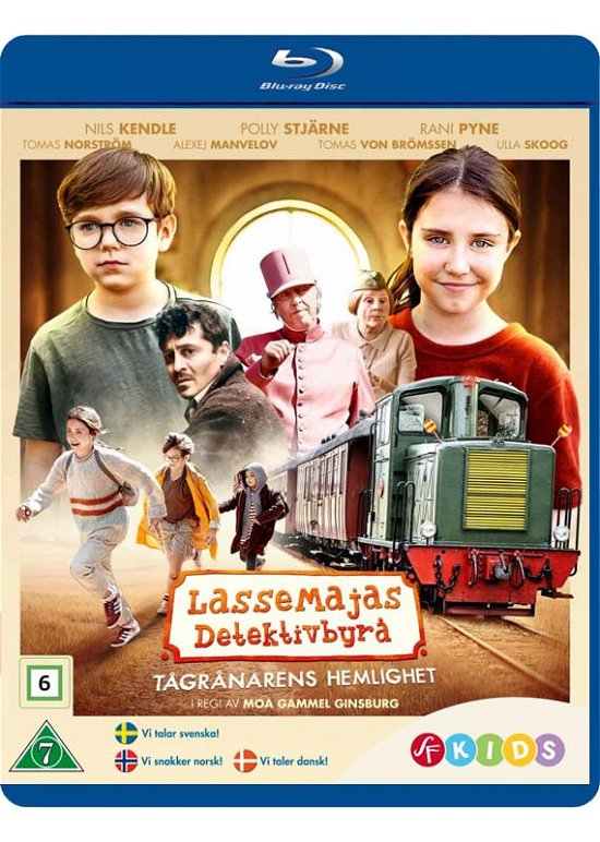 Cover for Lassemaja · Lassemajas Detektivbyrå - Tågrånarens He (Blu-ray) (2020)