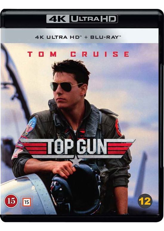 Cover for Tom Cruise · Top Gun (4K UHD + Blu-ray) [4K edition] (2020)