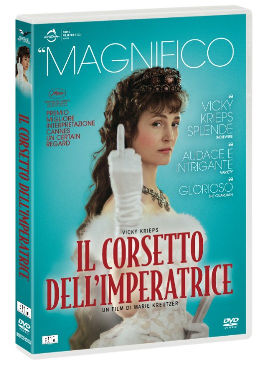 Cover for Vicky Krieps Colin Morgan Florian Teichtmeister · Il Corsetto Dell'Imperatrice - Dvd (DVD) (2023)