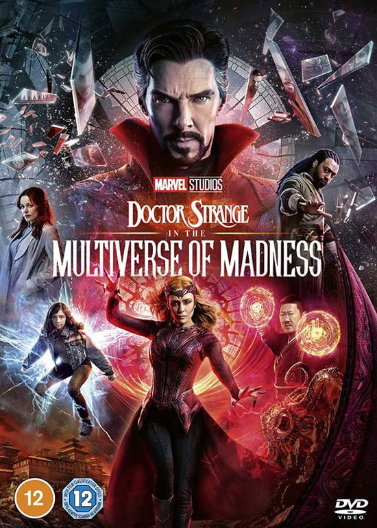 Cover for Doctor Strange in the Multiverse · Doctor Strange In The Multiverse Of Madness (DVD) (2022)