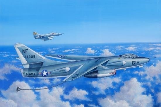 Eka-3b Skywarrior Strategic Bomber (1:48) - Eka - Produtos - Trumpeter - 9580208028729 - 