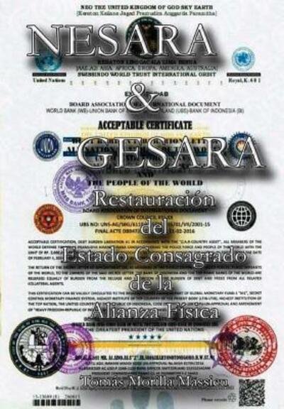 Cover for Tomas Morilla Massieu · NESARA &amp; GESARA VIII Restauracion (Hardcover Book) (2017)