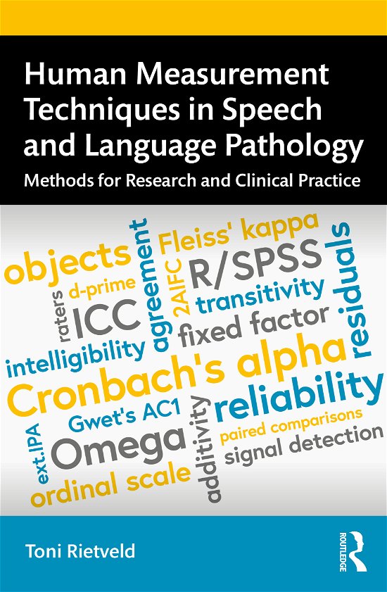 Cover for Rietveld Toni · Human Measurement Techniques in Speech and Language Pathology: Methods for Research and Clinical Practice (Paperback Bog) (2020)