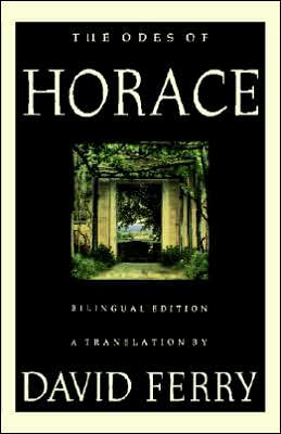 Cover for David Ferry · The Odes of Horace: Bilingual Edition (Bilingual) (Taschenbuch) (1998)