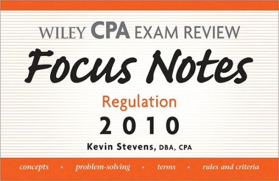 Cover for Stevens · Wiley CPA Examination Review Fo (Bog)