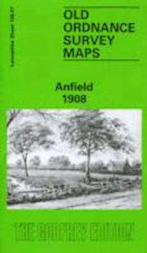 Cover for Naomi Evetts · Anfield 1908: Lancashire Sheet 106.07 - Old O.S. Maps of Lancashire (Map) [Facsimile of 1908 edition] (1994)