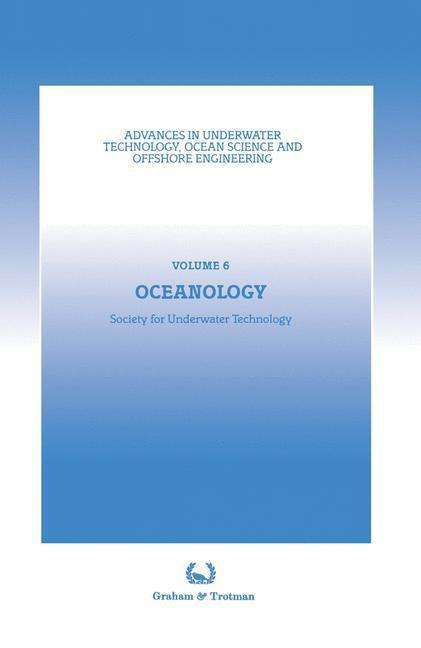 Cover for Society for Underwater Technology (SUT) · Oceanology: Proceedings of an international conference (Oceanology International '86), sponsored by the Society for Underwater Technology, and held in Brighton, UK, 4-7 March 1986 - Advances in Underwater Technology, Ocean Science and Offshore Engineering (Hardcover bog) [1986 edition] (1986)